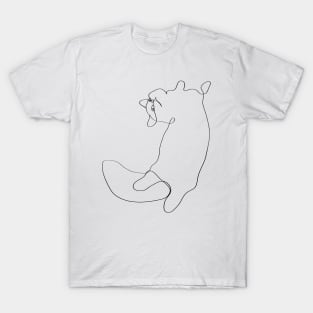 Continuous cat T-Shirt